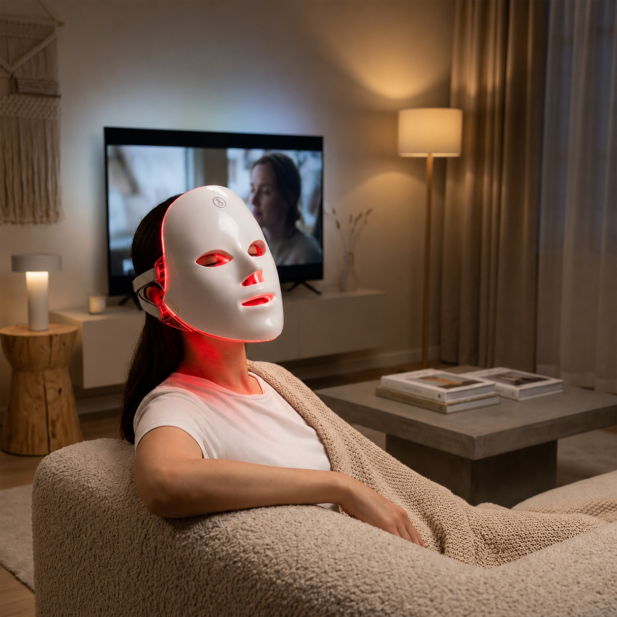 Masque LED- réduits Acnée et tâches en 15min par jour.